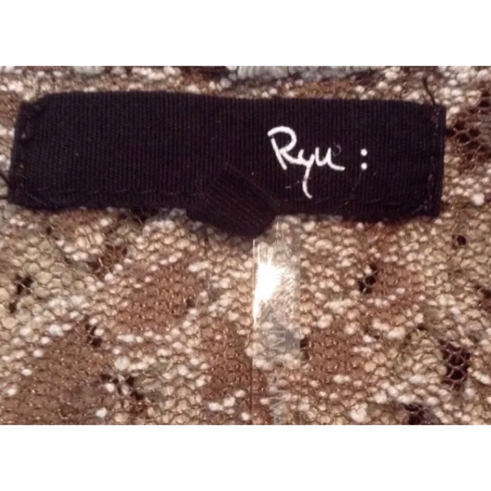 Ryu Button Up Blouse Top, New, Small - image 6